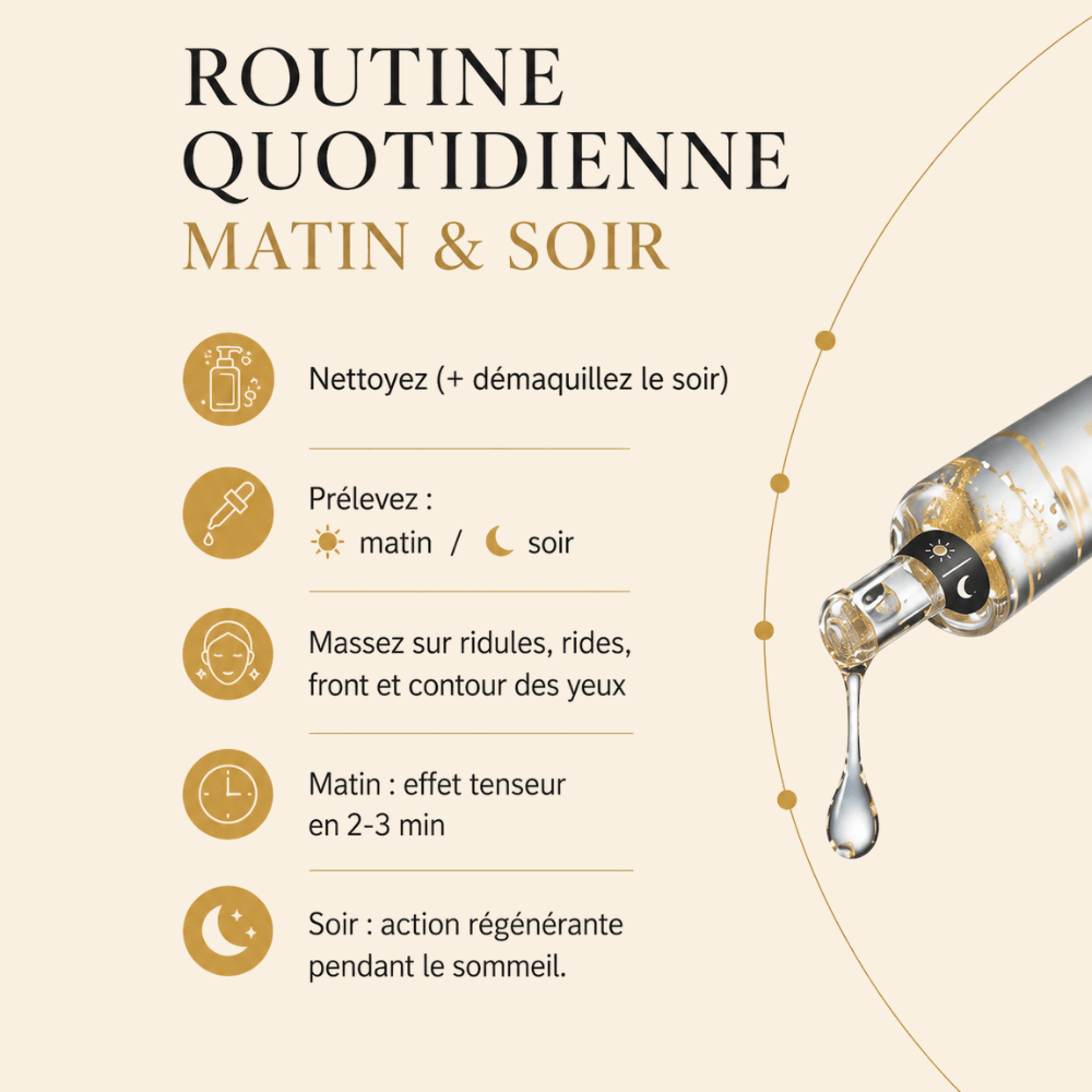 Sérum liftant instantané